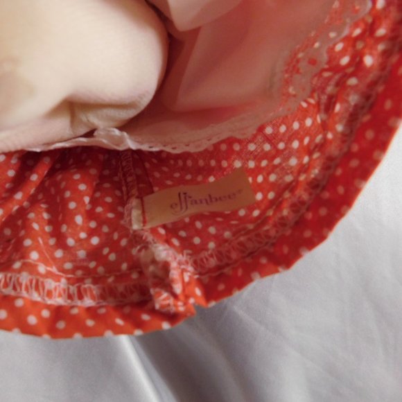 Vintage Effanbee Li'l Innocents Mary Sue Doll and Ceramic Doll Rocking Chair - Picture 10 of 13